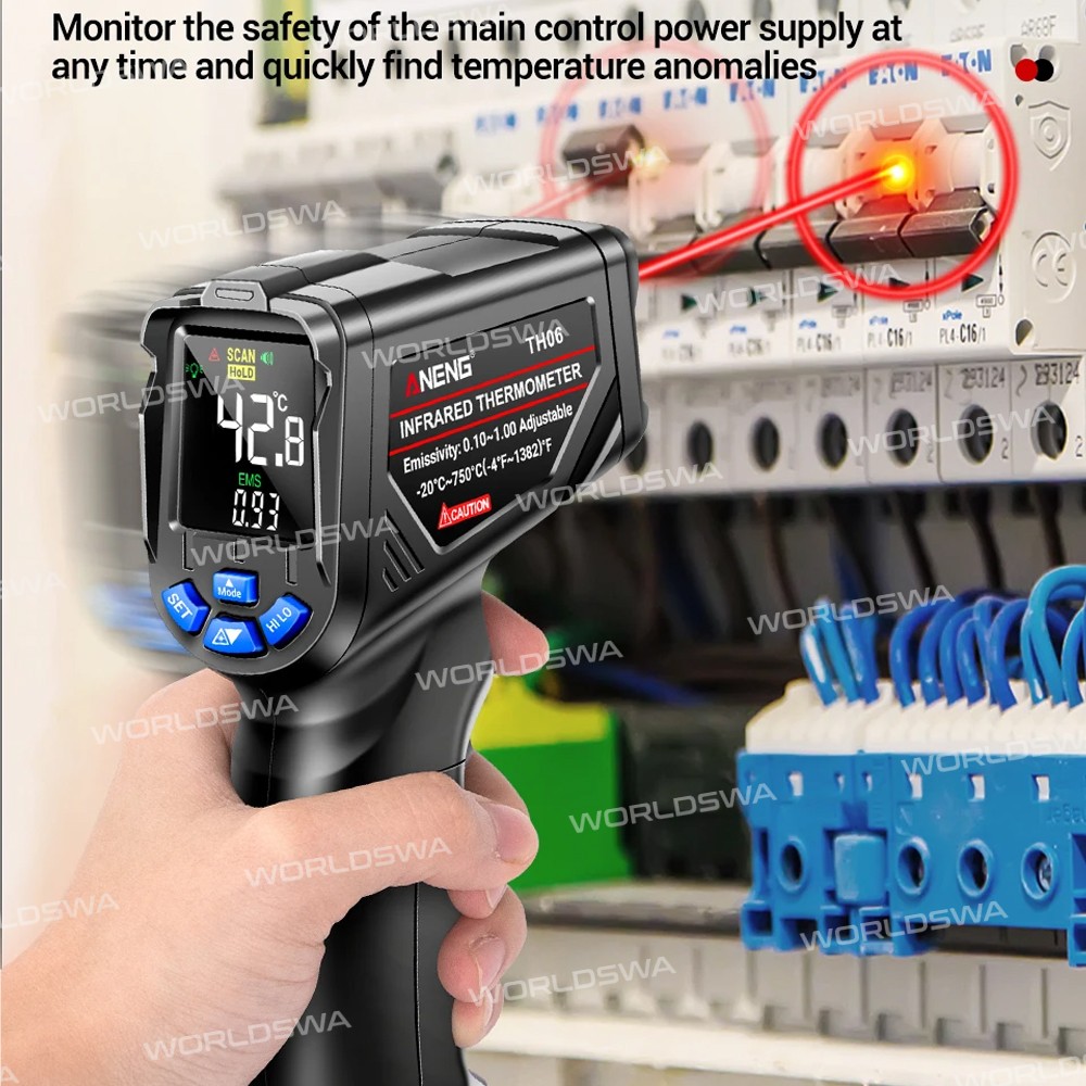 aneng th06-adjustable-industrial-infrared-temperature-gun-with-va-reverse-screen-7