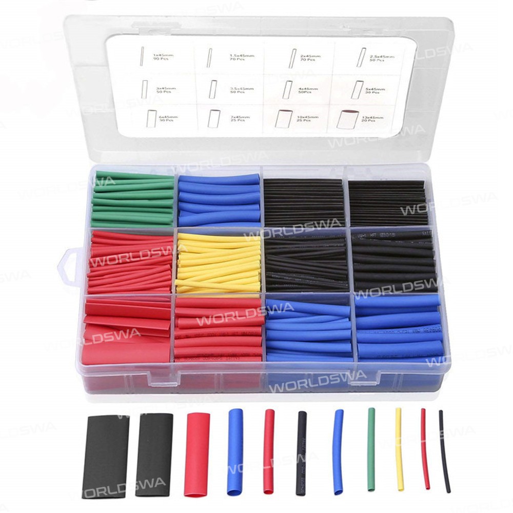 Multi-specification Insulating Heat Shrinkable Tube Combination Set for Cable Protection