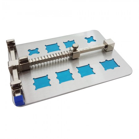 TE-071 Mobile Phone PCB Repair Fixture: IC Card Slot Holder Work Station Platform
