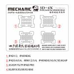 Mechanic 3D Multi-Function Hard Disk EMMC NAND PCIE BGA Reballing Stencil Plant Tin Steel Net for Al