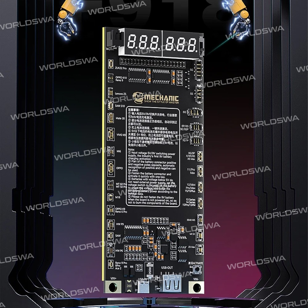mechanic f918-battery-activation-board-for-iphone-6-to-15pro-max-and-400-android-phone-2