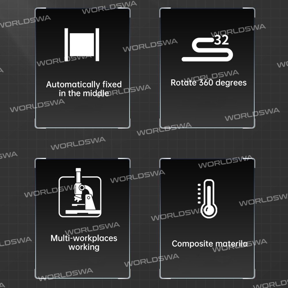 Mechanic Qiankun MK1 Mini Rotary Universal Fixture Base for Mobile Phone Motherboard Chip Repair