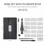 Jakemy JM-8176 106-in-1 CR-V Bits Precision Magnetic Multifunction Screwdriver Set