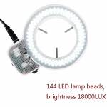 Kaisi 56 / 64 / 72 / 144 LED Adjustable Ring Illuminator Lamp for Stereo Zoom Microscope