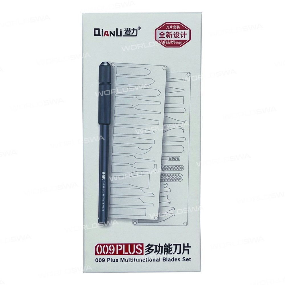 Qianli 009 Plus Multi-Function Blade Set for Glue Removal / Cocked CPU IC Chip / Motherboard Layerin
