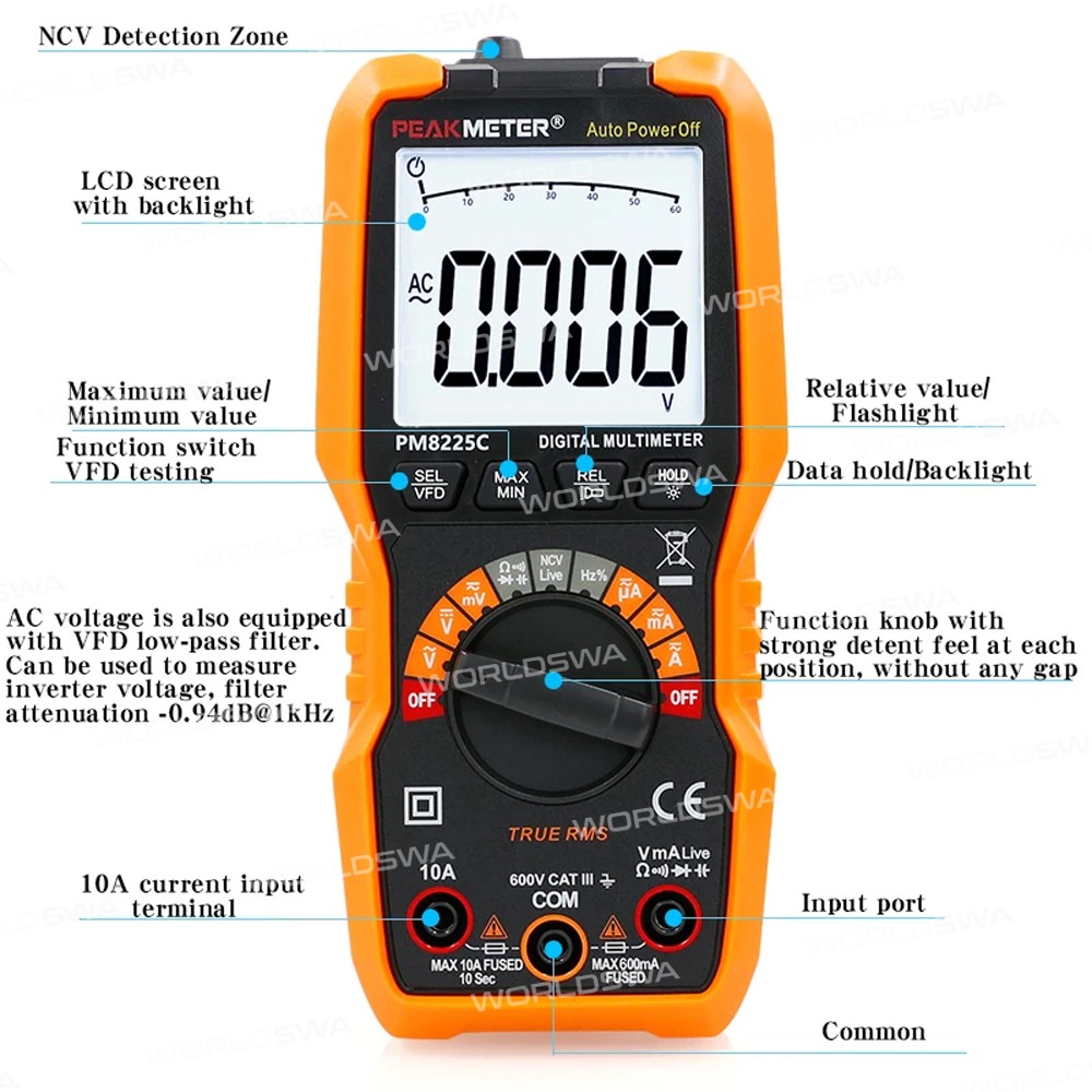 peakmeter pm8225c-high-precision-anti-burning-digital-household-multimeter-9