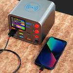 MaAnt DianBa No.1 Multi-function 8-Port PD Charger for Mobile Phone Current Data Line Detection