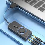 Vention CDRB USB2.0 to 3.5mm External Sound Card Audio Adapter for Phone/Computer/Laptop/PS4