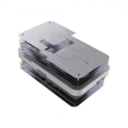 TuoLi TL-19A 10in1 BGA Motherboard Reballing Stencil Platform for iPhone X to 12 Pro Max