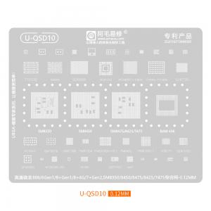 only U-QSD10 Stencil/1Pcs