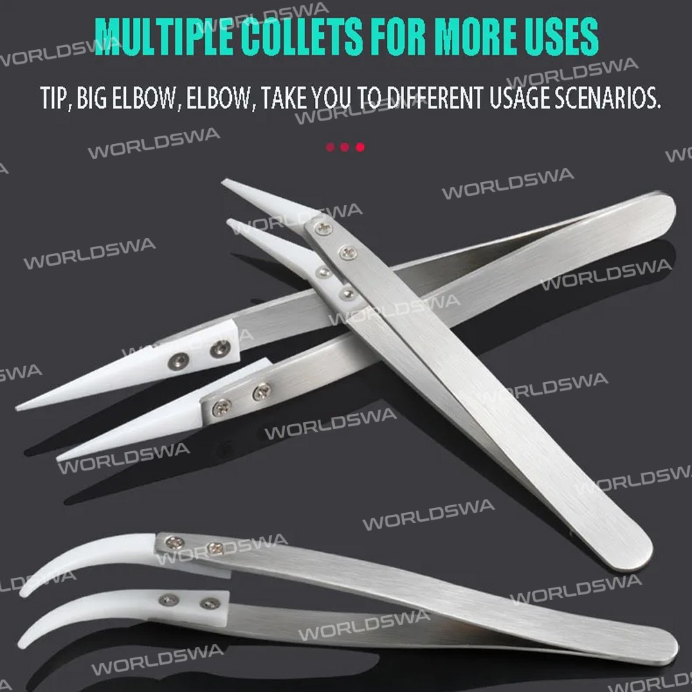stainless steel-interchangeable-head-high-temperature-resistant-ceramic-tweezers-3