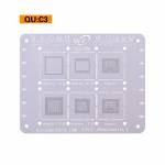 WL 0.12MM Multi-Function BGA CPU Reballing Stencil Plant Tin Steel Net for MTK Qualcomm HiSilicon