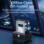 orico 8828-series-rgb-light-2-bay-type-c-10gbps-hard-disk-docking-station-with-offline-clone-3