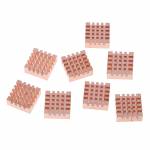 14*12mm Copper Heatsink for RAM Memory/North and South Bridge/Video Memory - 8Pcs