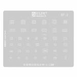 Amaoe RF:2 0.12mm RF Power Amplifier Comprehensive BGA Reballing Stencil