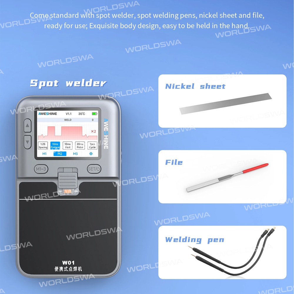 aweshine w01-portable-integrated-battery-spot-welding-machine-with-ips-display-8
