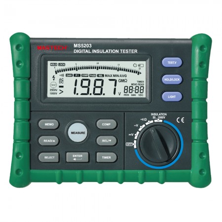 Mastech MS5203 High Precision 1000V Digital Insulation Resistance Tester
