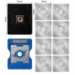 BST-081 Universal CPU Reballing Tin Planting Fixing Fixture Set for iPhone A9 to A15 Chip