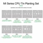 Relife RL-044 Xiaomi/Redmi Series CPU Tin Planting Steel Mesh Set for Xiaomi Model/Redmi Model