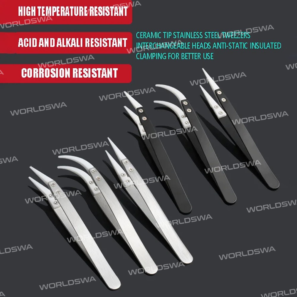stainless steel-interchangeable-head-high-temperature-resistant-ceramic-tweezers-2