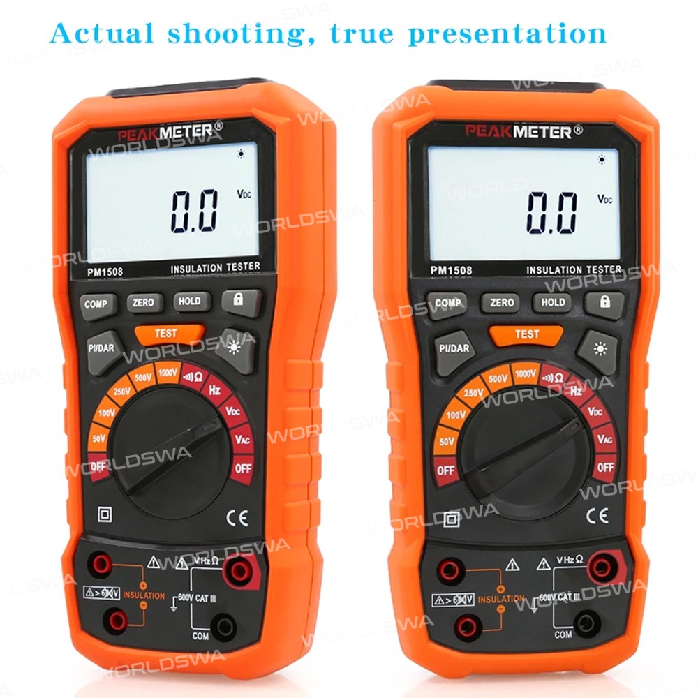 peakmeter pm1508-handheld-100g-high-precision-insulation-resistance-tester-6