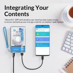 Orico BA2110 2TB Capacity 5Gbps SATA to Type-C Port Backuper can One-touch Backup/Delete Backup