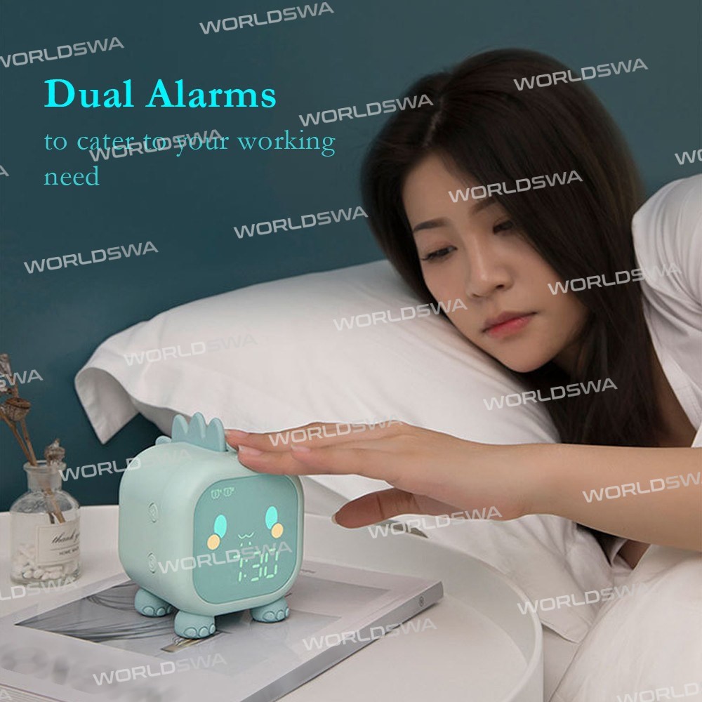 kids digital-alarm-clock-night-light-sleep-trainer-2-alarms-6-ringtones-time-temperature-display-sou