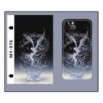 Universal 8inch Mobile Phone Animated Rainbow Color Back Film for Martview SP-01 Intelligent Cutting