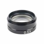 0.3X 0.35X 0.5X 0.75X 2X 1X Barlow Auxiliary Objective Glass Lens Set for Industrial Microscope Came