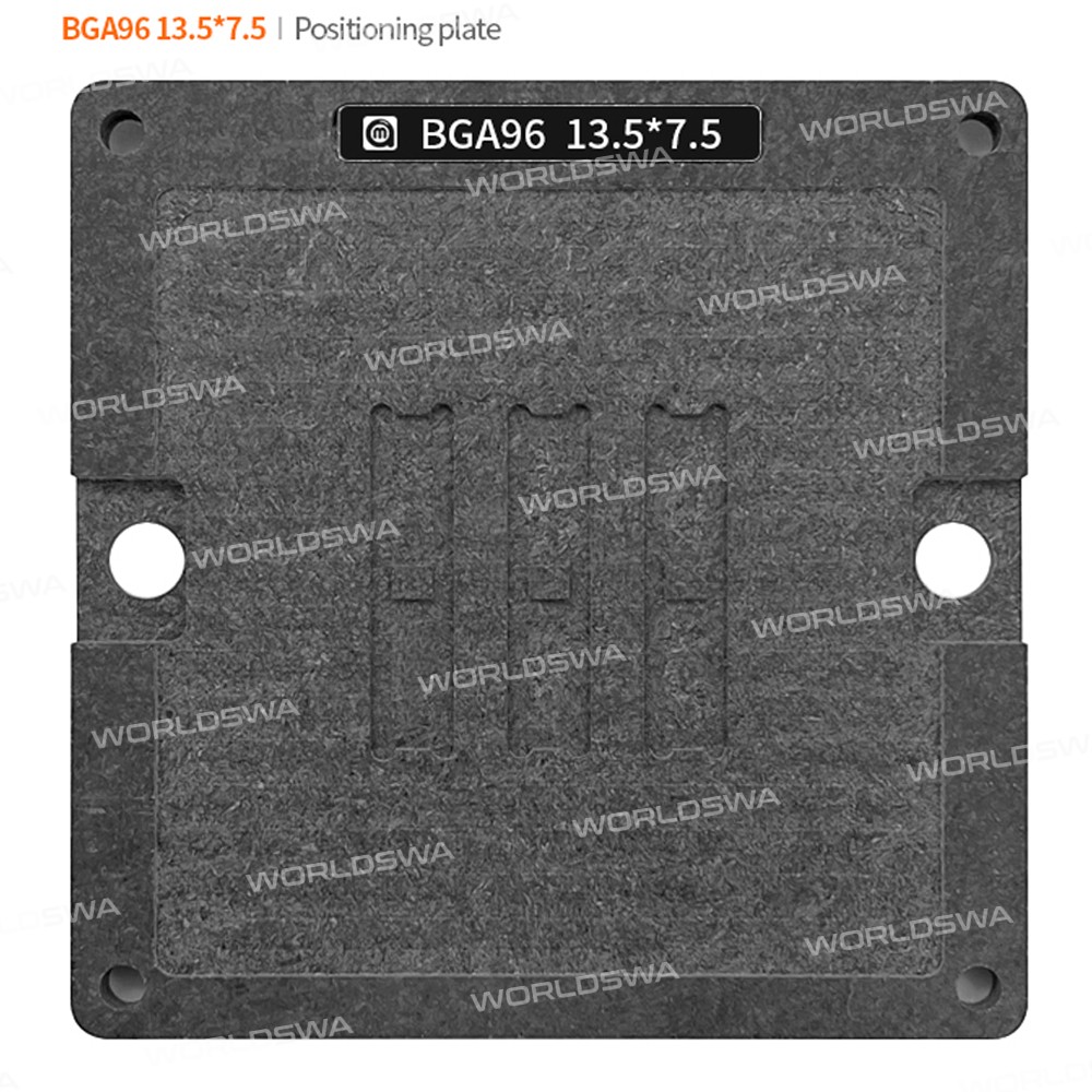 amaoe ddr-bga96-025mm-bga-reballing-stencil-positioning-plate-1