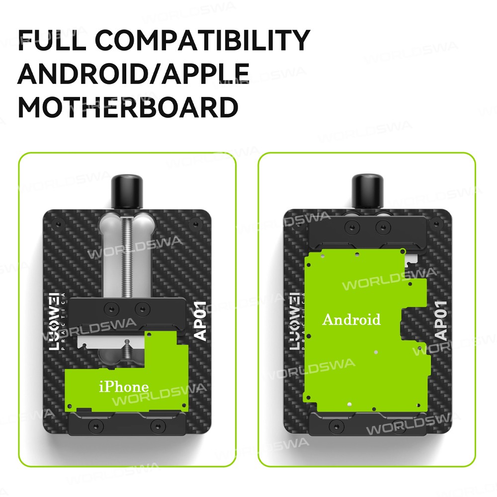 luowei lw-ap01-high-temperature-carbon-fiber-motherboard-clamp-for-iphone-and-android-8