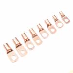 Wire Crimp Connector Soldered Copper Ring Terminal with Box - 60/240/260Pcs