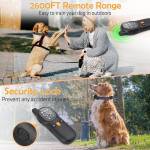 2600ft rechargeable-ip67-waterproof-remote-electric-dog-training-collar-05