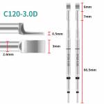 yihua c120-series-soldering-iron-tips-for-yihua-982d-i-soldering-station-dual-head-tweezers-handle-5