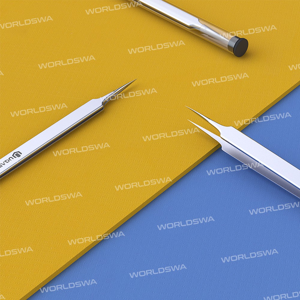 UGAIN AAA-14 AAA-12 Precision Jump Wire Non-Magnetic Stainless Steel Tweezer