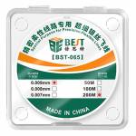 BST-065 0.009mm 200M Ultra Fine Silver Flying Line for Mobile Phone Motherboard Repair