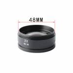 2X 48mm Stereo Microscope Barlow Adapter Lens