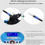Yihua 939D+ III LED Digital Display Lead-free Anti-static Temperature Adjustment Soldering Station