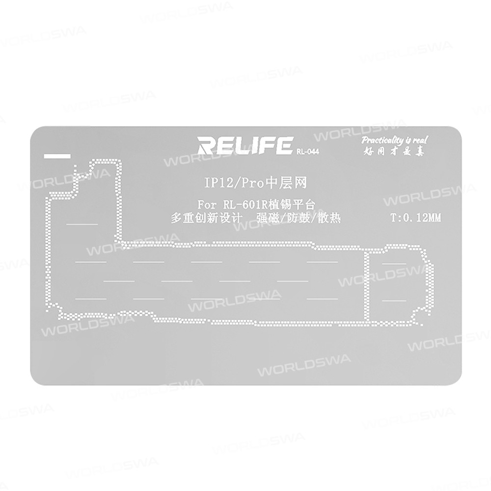 Relife RL-601R Motherboard Reballing Platform PCB Middle Layer Disassembly Planting Tin Fixture Hold