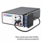 aixun p2408s-one-key-boot-up-docking-station-with-six-hub-ports-for-iphone-battery-2