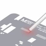 Maant Screen IC Transplant Protection & Tin Planting BGA Reballing Stencil Set for iPhone 11 to 13Pr
