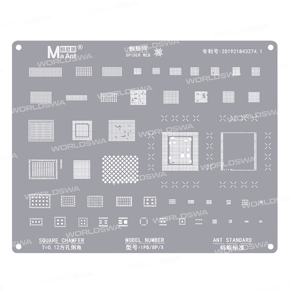 aant 9-in-1-square-hole-012mm-bga-reballing-stencil-set-for-iphone-6-to-14pro-max-9