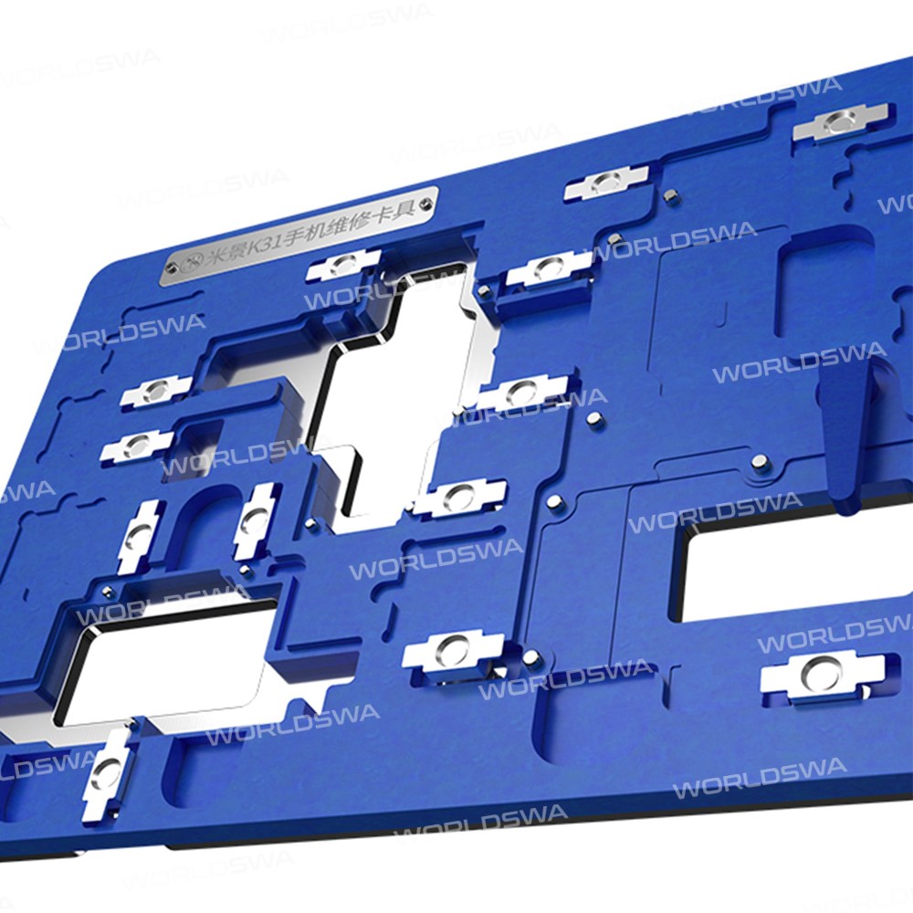 MiJing K31 6in1 Universal Multifunction PCB Board Holder Fixture for iPhone X / Xs / Xs Max / 11 / 1