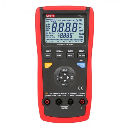 UNI-T UT611 / UT612 Portable High Precision LCR Meter for Test Inductance / Capacitance / Resistance