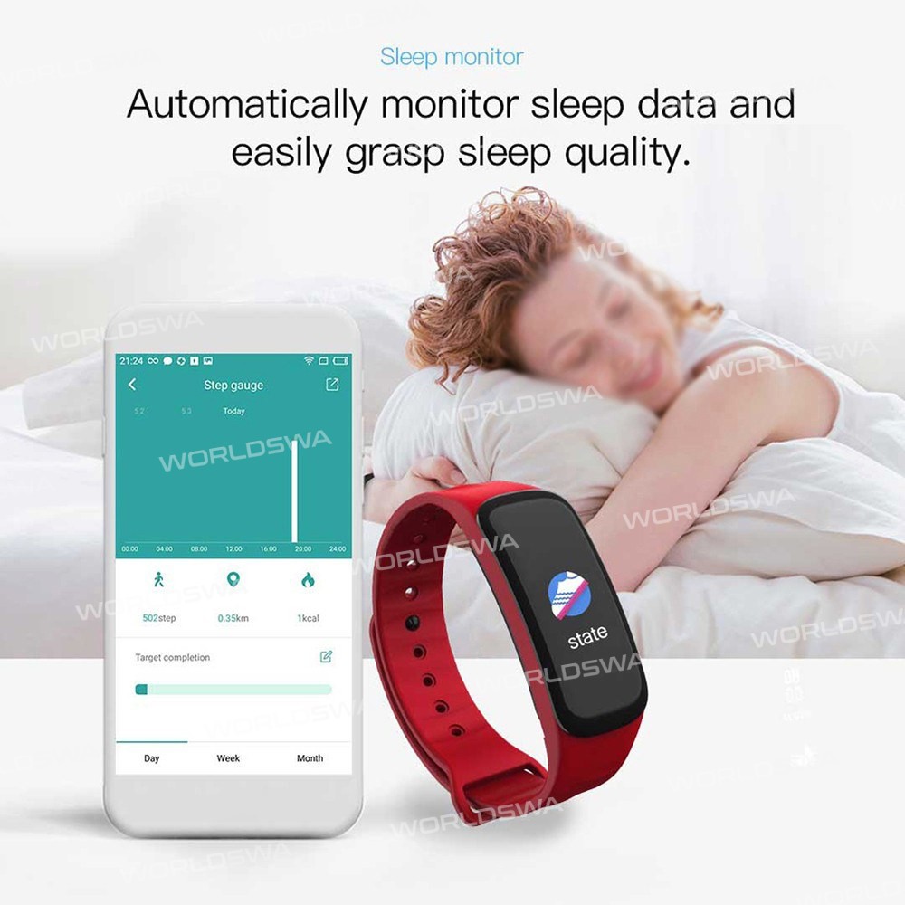c1plus color-screen-smart-multi-function-sports-bracelet-08