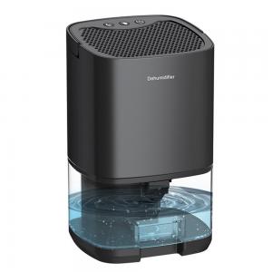 Home Dehumidifier 34 OZ Water Tank Portable Small Dehumidifier for Bedroom Bathroom Basement Silent with Auto Shut Off 7 Colours RGB LED Light
