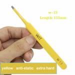 WIT W Series Extra Hardened Anti-Static Stainless Steel Tweezers for Mobile Phone Repair