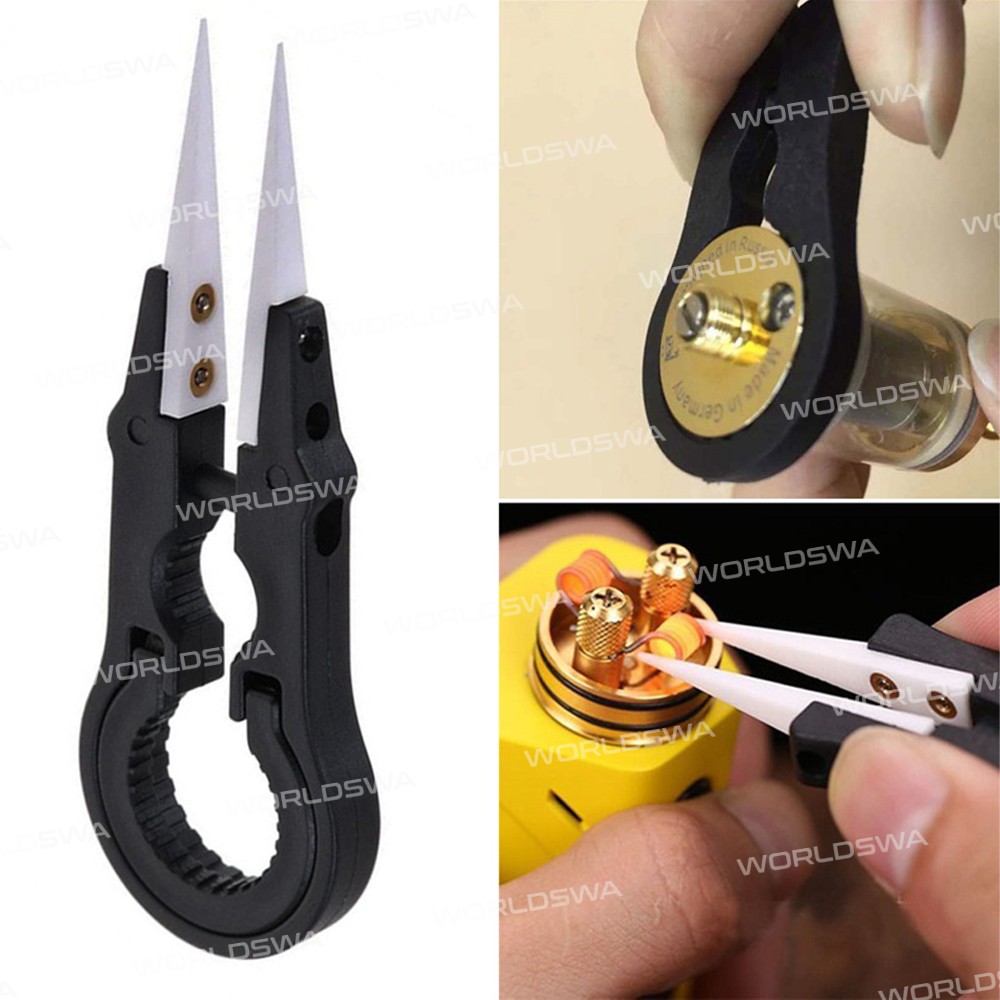 Multi-functional Heat Resistant anti-static Ceramic Tweezers