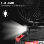 mini portable-lithium-electric-fan-outdoor-camping-fan-low-noise-360rotating-2-speeds-15ah-battery-0