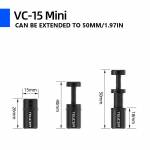 Adjustable Aluminum Alloy Telescopic Graphics Card Holder for Desktop PC Case